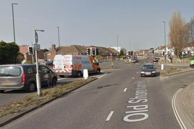 The roadworks at the junction of Old Shoreham Road and Mile Oak Road in Southwick are being upgraded in a project costing around £120,000.