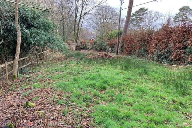 Land at Spinney Lane, West Chiltington, is being sold at auction SUS-200303-150555001