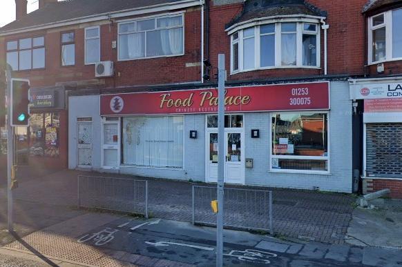 Food Palace | 59 Whitegate Drive City Centre, Blackpool FY3 9DF | 01253 300075 | One reviewer said: "We have recently moved to the area and chose Food Palace as our 1st takeaway on the day we moved in. We were delighted and thoroughly enjoyed our meal, no complaints."