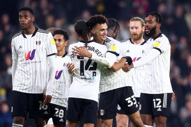 Fulham - Promotion odds: 1/33. Top six finish: 1/500