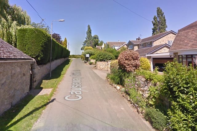 Causeway Garth Lane, Thorpe Audlin. Sold for an average £761,666. There have been three sales in the past five years.