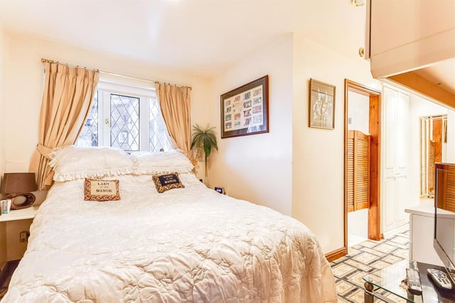 This double bedroom is different again to others within the property.