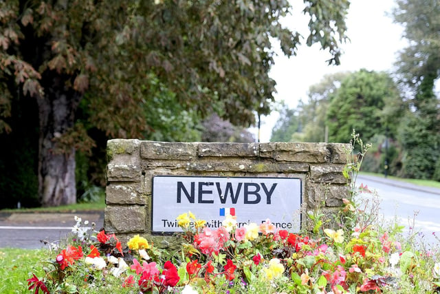The average property price in Newby and Scalby was £205,000.