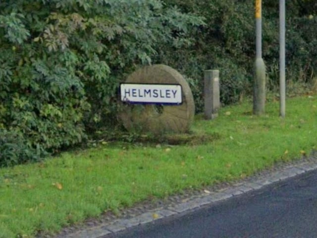 The average property price in Helmsley and Ampleforth was £302,500.