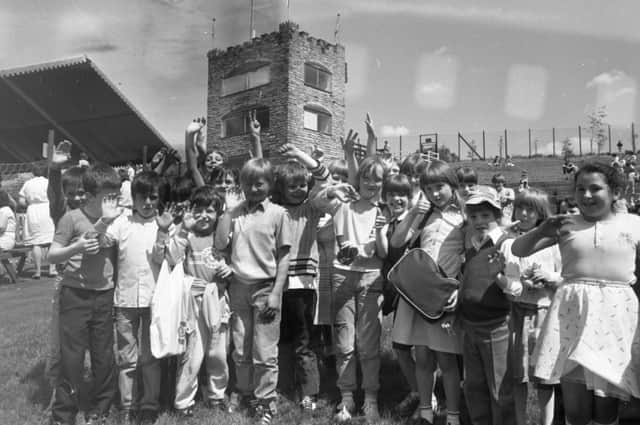 This motley crew of children visited Chorley's Camelot theme park on a sunny day in May 1985. Do you recognise anyone? Let us know