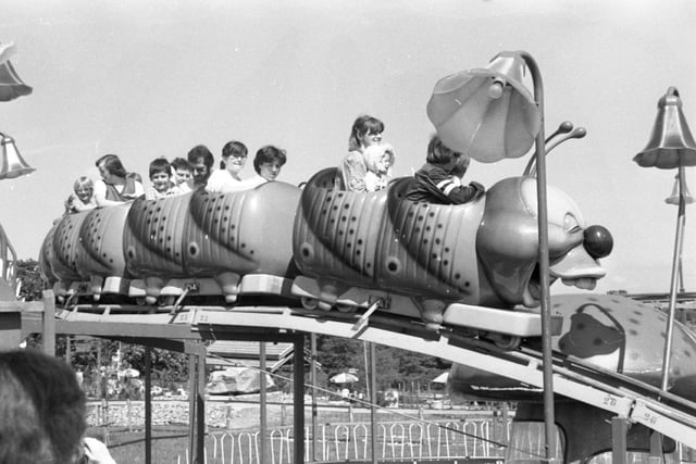 More fun on the caterpillar ride - what was it called?