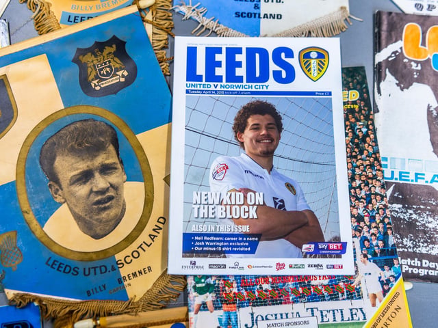 A more modern example also features a young Kalvin Phillips on the front cover ahead of the team’s match with Norwich in April 2015.