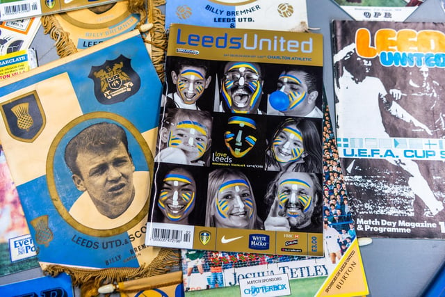 Researchers are scouring boxes of programmes, searching for those which help tell both the story of the club and how the team has influenced life in Leeds both on and off the pitch.