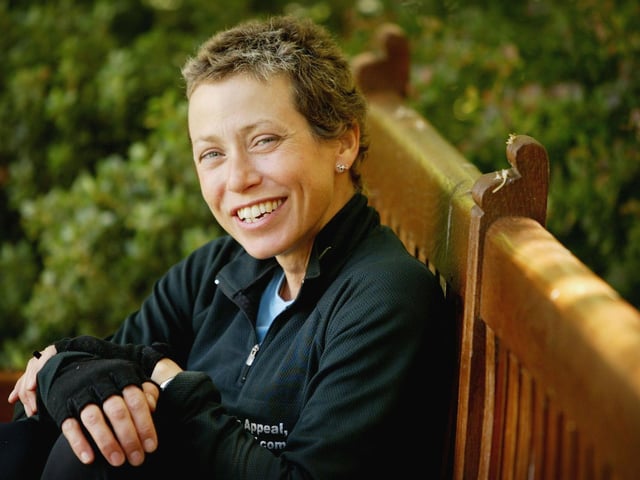 Her name has become a byword for courage and tenacity. She made headlines across the world by competing in a series of epic challenges including marathons and a 4,200 mile cycle ride across the width of the US, despite suffering from terminal cancer. She raised £1.85m for children’s and cancer charities before her death in 2007.
