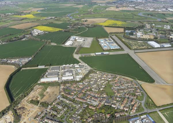 Ford Airfield in Ford, West Sussex. Photo: Commission Air Ltd. Provided by developers Redrow and Wates