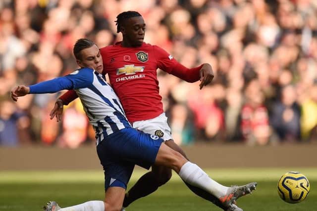 Leandro Trossard said Aaron Wan-Bissaka has been his toughest opponent to date