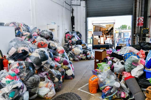 Donations flooded in to Guild Care when its charity shops reopened, thanks to corona clear outs