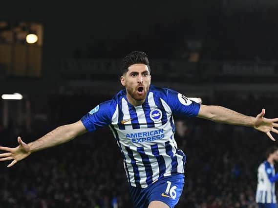 Brighton and Hove Albion winger Alireza Jahanbakhsh has been linked with Ajax