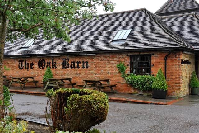 The Oak Barn Bar & Restaurant in Burgess Hill. Picture: Steve Robards