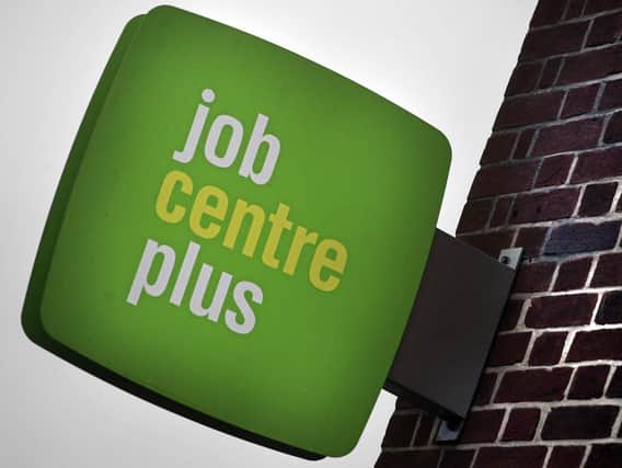 Job Centre Plus logo (Photo by Matt Cardy/Getty Images)