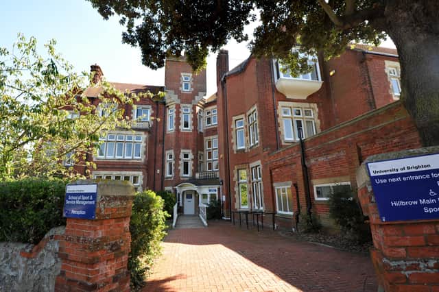 Part of the University of Brighton Eastbourne campus
