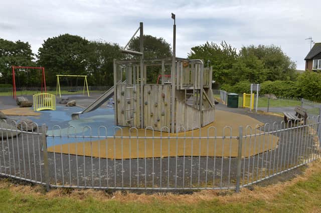Play area in Jerome Close, Eastbourne (Photo by Jon Rigby) SUS-180514-173220008