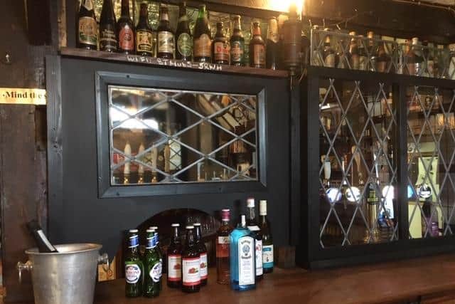 Screens installed at the Queens Head in Icklesham. Picture: Ian Mitchell