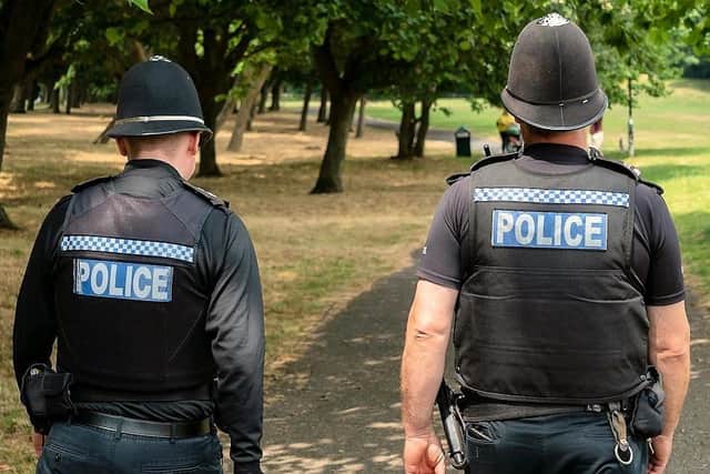 Wealden police officers on patrol. Picture: Sussex Police