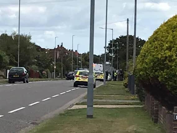 Police respond to incident in Bexhill. Picture: Sandra Parrott
