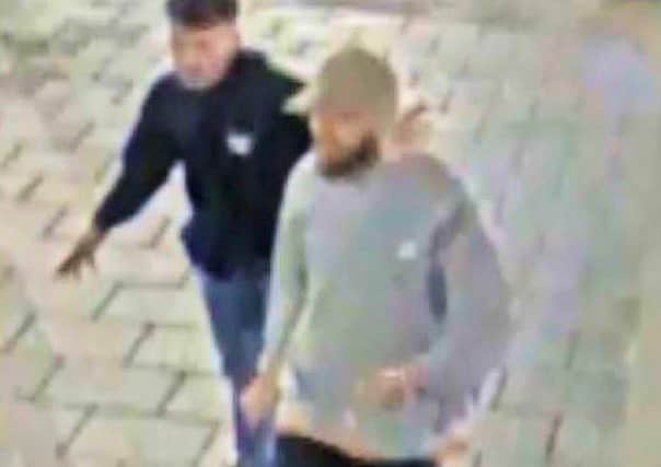 Police believe these two men could help with their enquiries SUS-200607-142250001