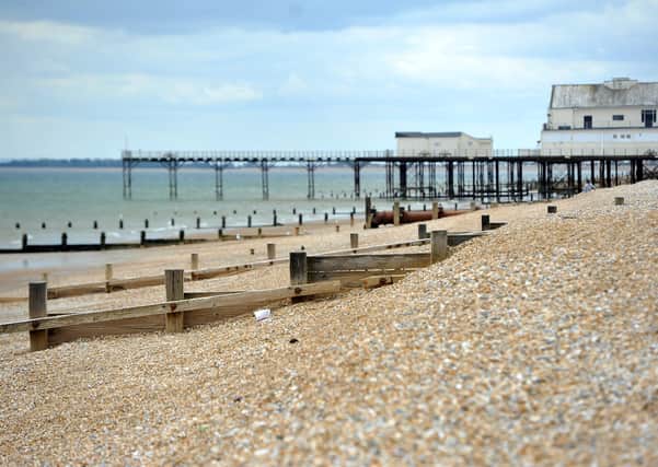 During the summer months dogs have to be kept on leads on the promenades at most of Bognor, Littlehampton and Felpham beaches
