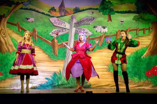 Last year's Eastbourne panto was Jack and the Beanstalk