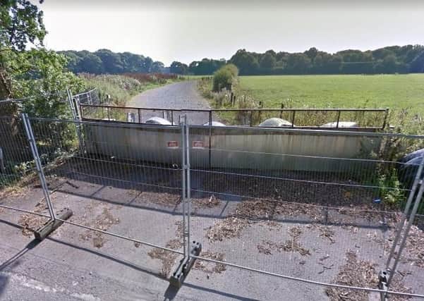 Entrance to Broadford Bridge site (photo from Google Maps Street View)