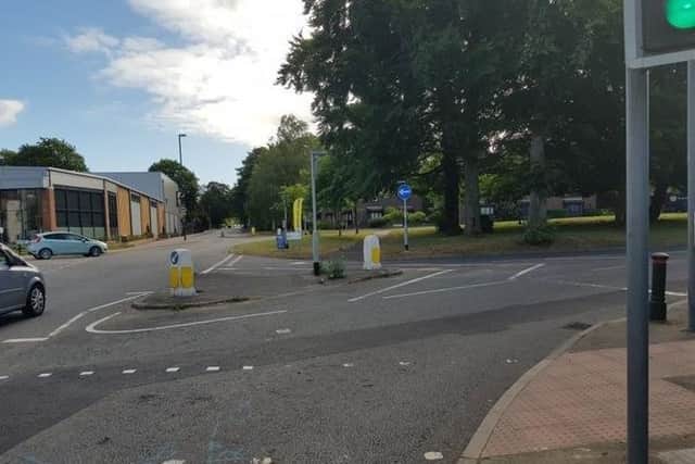 The Horsham Gates roundabout has been given a rating of 11/10. Photo: Horsham Police