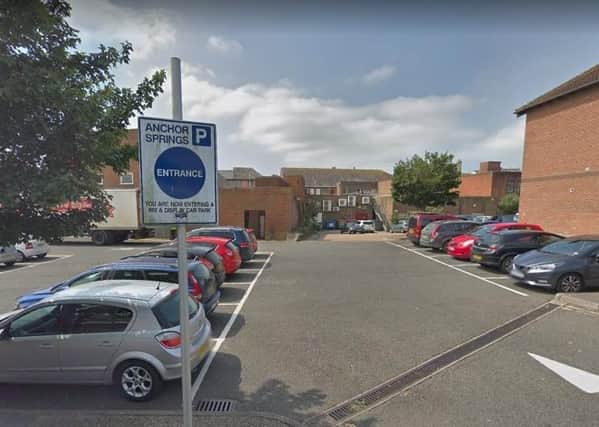 Anchor Springs is one of the car parks where you can use a Littlehampton parking disc (Photo from Google Maps Street View)