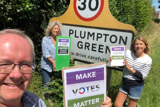 Kate Gold and Tom & Gina Hawthorne in Plumpton
