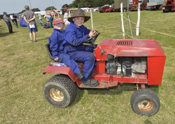 Hellingly Festival of Transport 26/8/17 Thomas and William Whitehide (Photo by Jon Rigby) SUS-170828-110606008