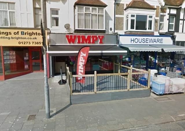 Wimpy in Station Road, Portslade