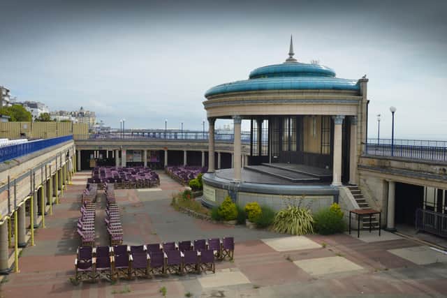 Eastbourne Bandstand, by Justin Lycett