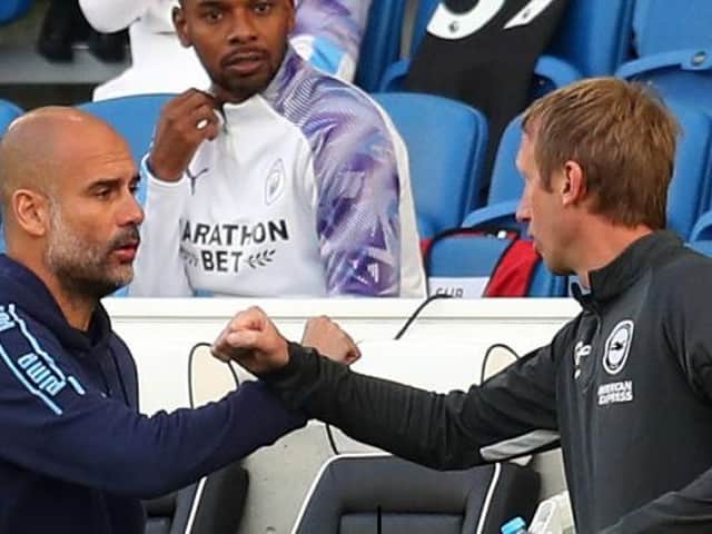 Pep Guardiola has maximum respect for Graham Potter's style of football