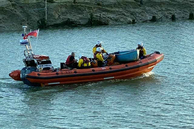 One of the Littlehampton RNLI's lifeboats
