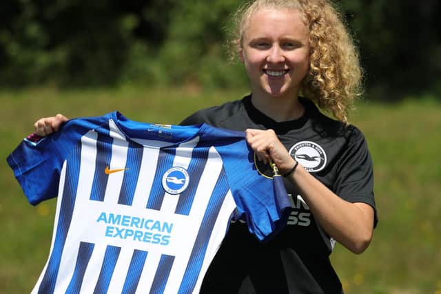 Katie Robinson has joined from Bristol City