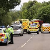 A person has been airlifted to hospital with ‘potentially serious’ injuries after a three-vehicle collision on the A272 SUS-200714-150301001