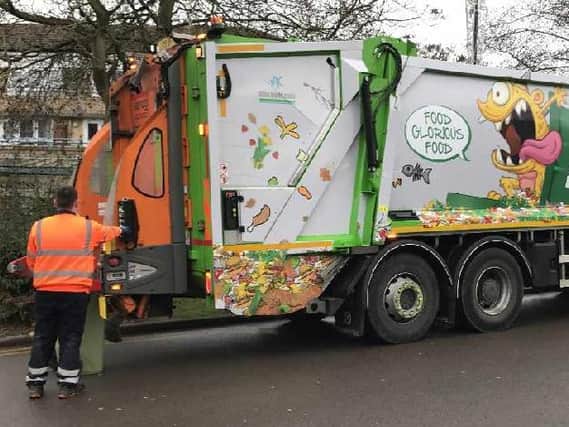Bins will be collected earlier this week