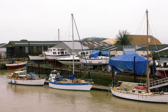 David Hillyard boatyard in 2009. Picture: Malcolm McCluskey L04411H9