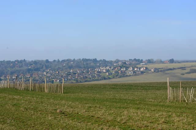 Downland between Eastbourne and East Dean (Photo by Jon Rigby) SUS-170222-100906008
