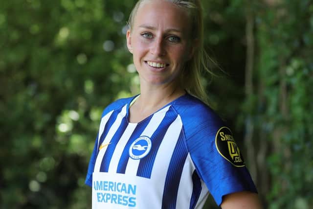 Inessa Kaagman has joined from WSL rivals Everton