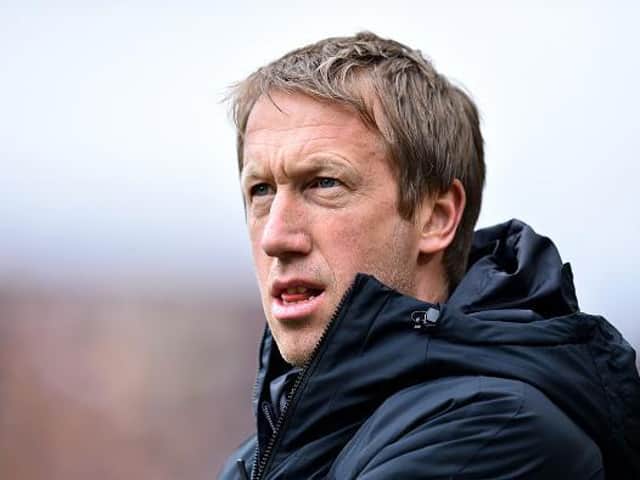 Brighton and Hove Albion head coach Graham Potter will check on Adam Webster's fitness ahead of Newcastle on Monday