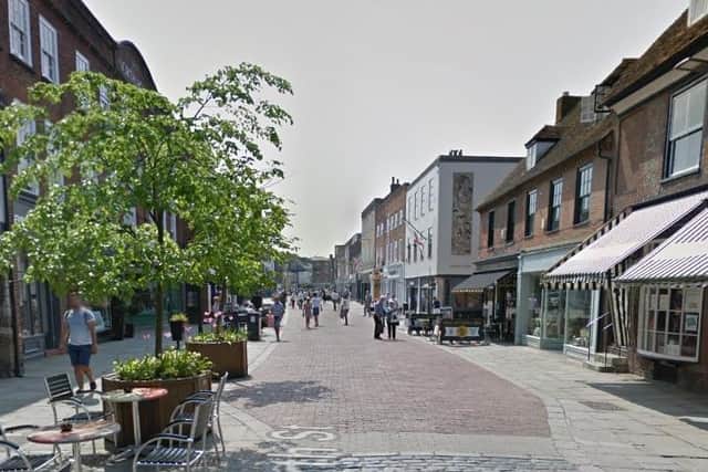 North Street Chichester. Picture via Google Streetview