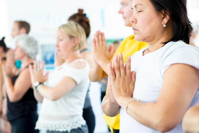 Virtual yoga festival