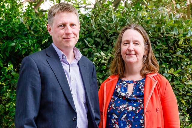 James MacCleary and Zoe Nicholson