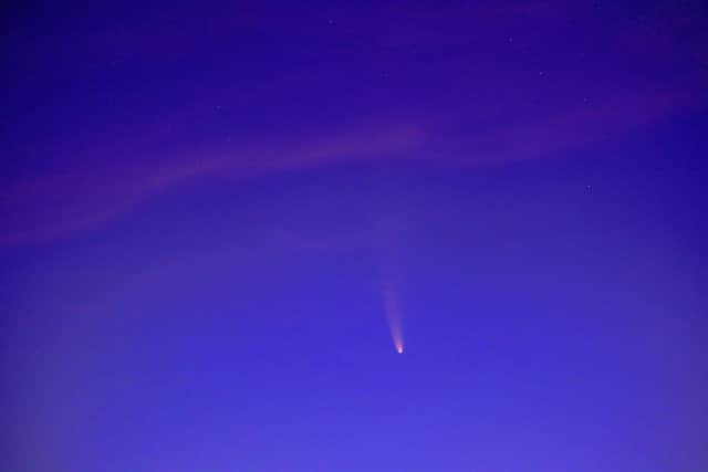 Comet Neowise ... residents say that wasn't the strange lights seen in the sky in villages around Horsham SUS-200721-124729001