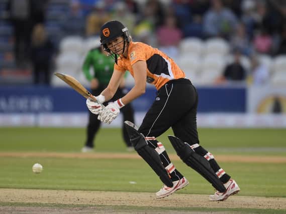 Charlotte Edwards in action for the Southern Vipers