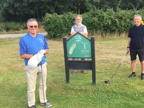 Chichester veterans back in action on the Cathedral course