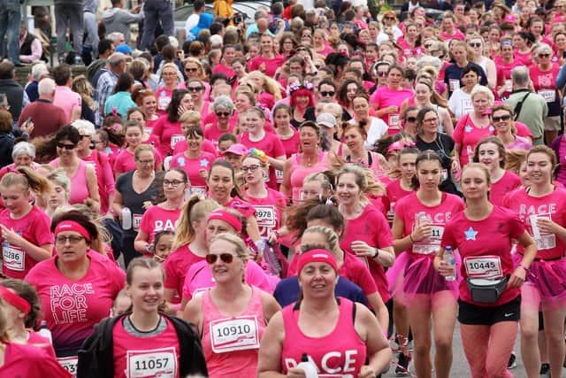 Cancer Research UK is encouraging people to take part in the Race for Life from Home after it had to cancel this year’s fundraisers